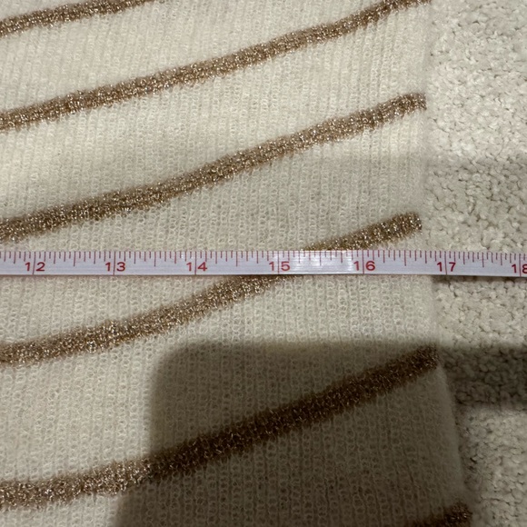 Sezane Gaspard Cardigan in Ecru/Gold - Picture 10 of 10